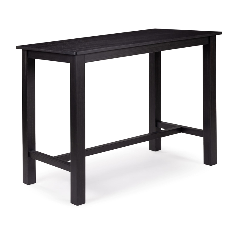 Sonoma Pub Table - Black Charcoal
