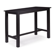 Sonoma Pub Table - Black Charcoal