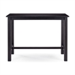 Sonoma Pub Table - Black Charcoal