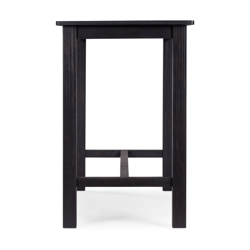 Sonoma Pub Table - Black Charcoal