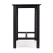 Sonoma Pub Table - Black Charcoal