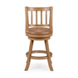 Sheldon Swivel Counter Stool - Chestnut Wire-Brush