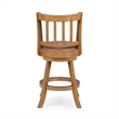 Sheldon Swivel Counter Stool - Chestnut Wire-Brush
