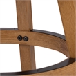 Sheldon Swivel Counter Stool - Chestnut Wire-Brush