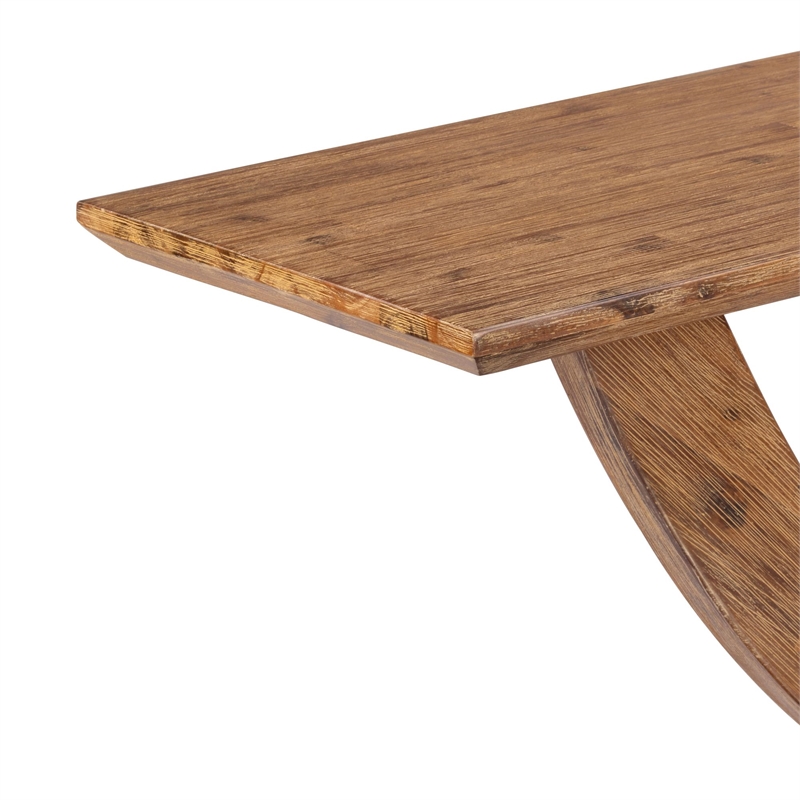Rasmus Console Table - Barnwood Wire-Brush