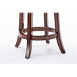Boraam Palmetto Counter Height Swivel Counter Stool in Chestnut