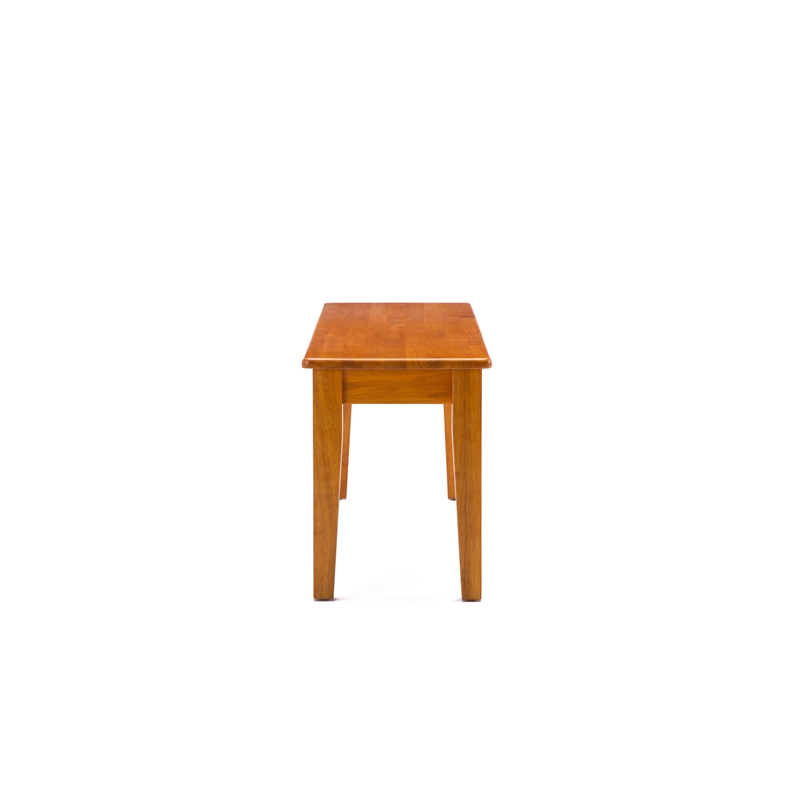 Boraam Shaker Wood Dining Bench in Oak