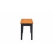 Boraam Shaker Wood Dining Bench in Black and Oak