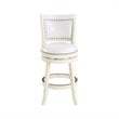 Boraam Bristol Counter Height Swivel Counter Stool in Buttermilk