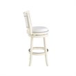 Boraam Bristol Bar Height Swivel Bar Stool in Buttermilk