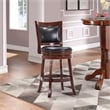 Boraam Bristol Counter Height Swivel Counter Stool in Cherry