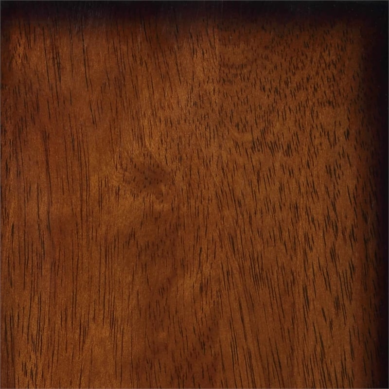 Boraam Wood Bar Height Hamilton Swivel Stool in Brandy Brown Finish