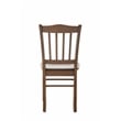 Boraam Wood Shaker Dining Chair in Walnut Finish (Set of 2)