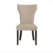 Boraam Monaco Parson Dining Chairs (Set of 2) in Oatmeal
