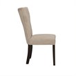 Boraam Monaco Parson Dining Chairs (Set of 2) in Oatmeal