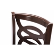 Boraam Siena Counter Height Swivel Counter Stool in Cappuccino Finish