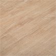Boraam Wood Boulder Dining Table in Barnwood Wire-Brush Brown Finish