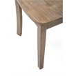 Boraam Wood Boulder Dining Chair in Barnwood Wire-Brush  Brown finish (Set of 2)