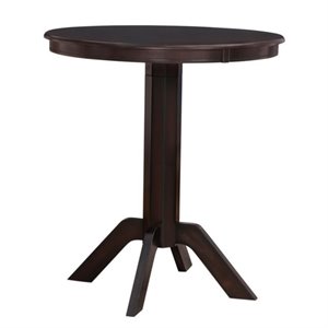 Pub Table in Merlot