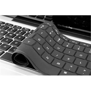 ore international 11.6 air keyboard protector - black black plastic/adhesive 3m