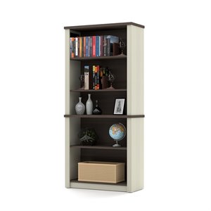bestar prestige plus 5 shelf modular bookcase
