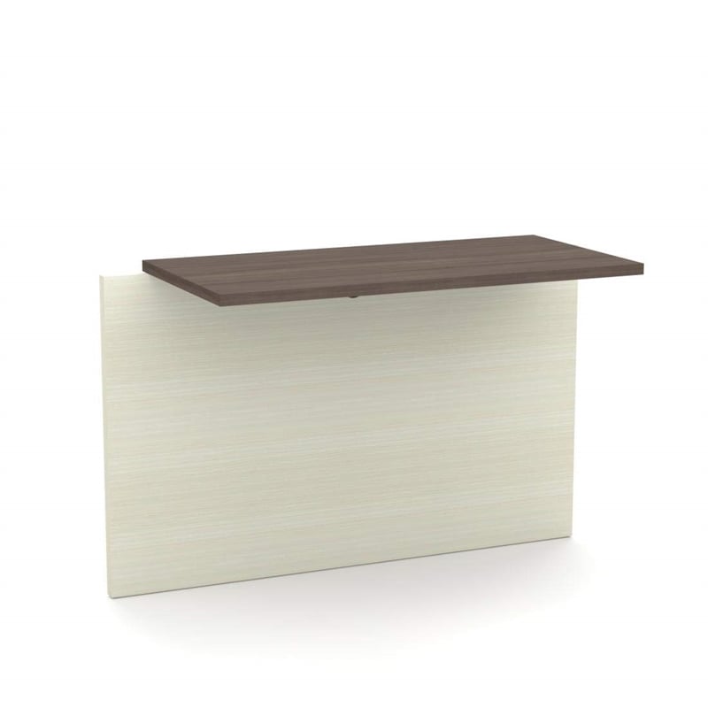 Bestar Prestige Plus Return Bridge in White Chocolate and Antigua