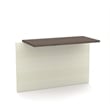 Bestar Prestige Plus Return Bridge in White Chocolate and Antigua