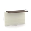 Bestar Prestige Plus Return Bridge in White Chocolate and Antigua