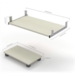 Bestar Prestige Plus Keyboard Shelf and Cpu Platform Set