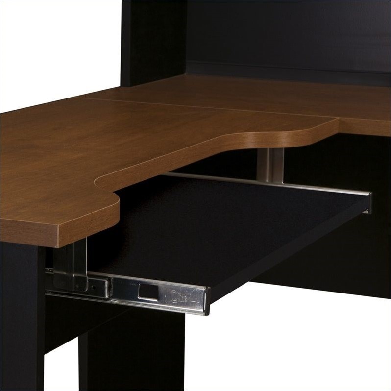 Bestar Innova LShape Desk Set in Tuscany Brown 9285263