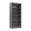 Bestar Pur 36W Closet Organizer in Bark Gray - Engineered Wood