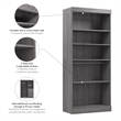 Bestar Pur 36W Closet Organizer in Bark Gray - Engineered Wood