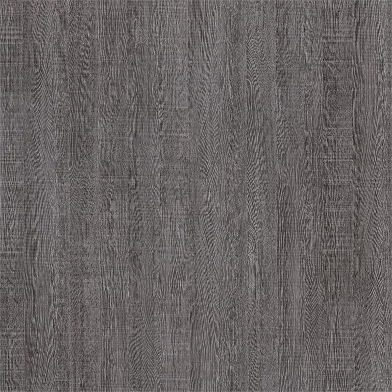 Bestar Pur Queen Murphy Bed with Shelving Unit (90W) in Bark Grey