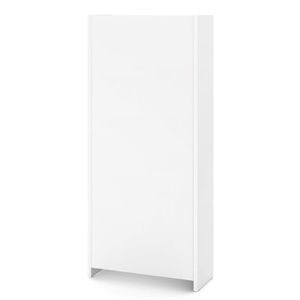 bestar pro-linea 5 shelf bookcase in white