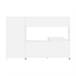 Bestar Pro-Linea L-Shaped Home Office Desk with Bookcase in White