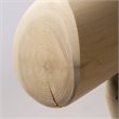 Bestar White Cedar 4 Piece Adirondack Furniture Set in Natural
