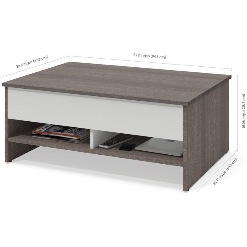 Bestar Small E Premium 2 Piece Coffee Table Set Bestar Small E Premium 2 Piece Coffee Table Set