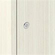 Bestar Lumina 2 Drawer Storage Cabinet in White Chocolate