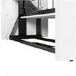 Bestar Lumina 2 Piece Queen Storage Wall Bed Set in White