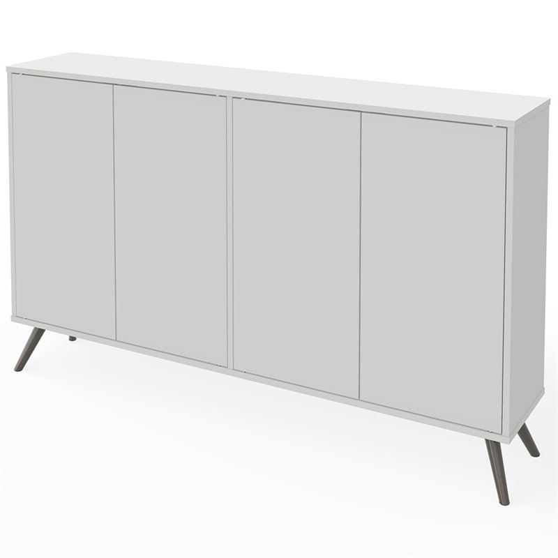 white console storage table