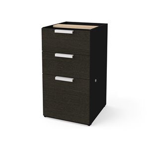 bestar pro-concept plus add on pedestal file cabinet