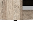 Cielo 20W Closet Organizer in Rustic Brown and White - Engineered Wood