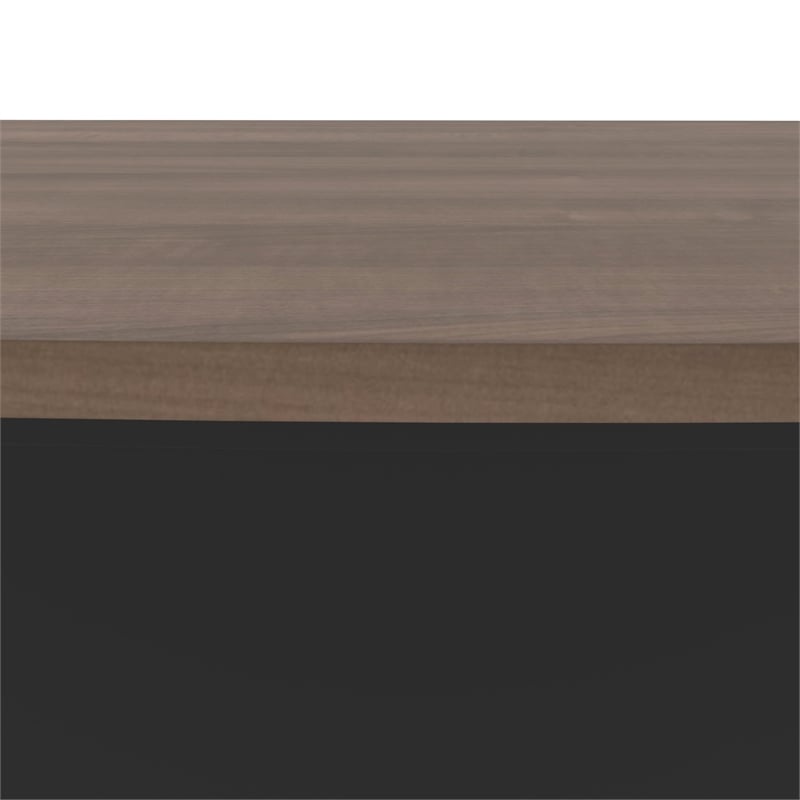 Bestar Connexion Desk Return in Antigua and Black