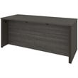 Bestar Prestige Plus Executive Writing Desk in Bark Gray and Slate
