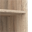 Bestar Pur 36W Closet Organizer in Rustic Brown - Engineered Wood