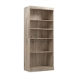 Bestar Pur 36W Closet Organizer in Rustic Brown - Engineered Wood
