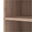 Bestar Pur 36W Closet Organizer in Rustic Brown - Engineered Wood