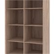 Bestar Pur 25W Closet Shoe Organizer in Rustic Brown - Engineered Wood