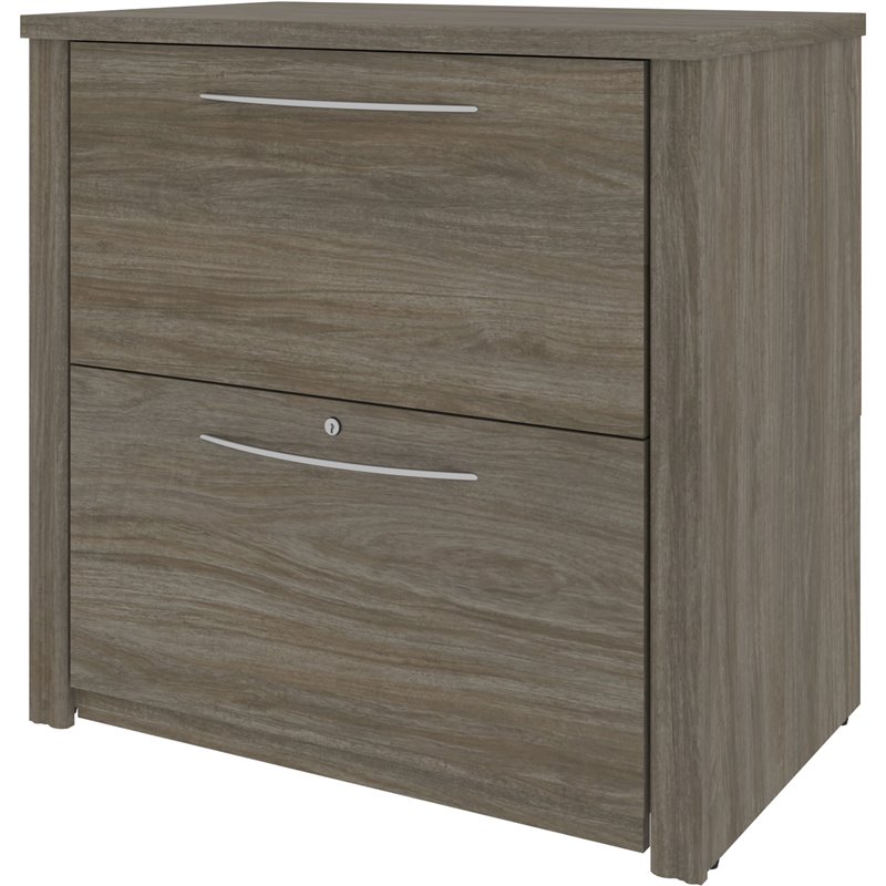 Bestar Embassy 31" Lateral File in Walnut Gray 60630000035