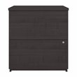 Bestar Logan 2-Drawer Engineered Wood Lateral File Cabinet in Charcoal Maple